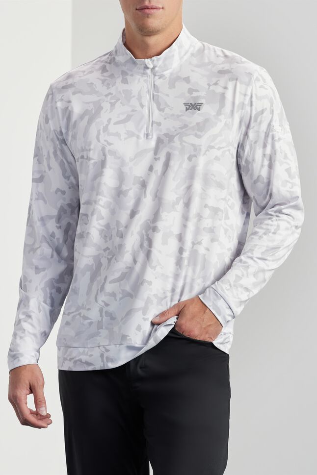 Essential Fairway Camo 1/4 Zip Pullover